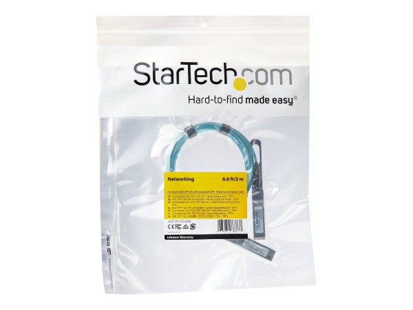 STARTECH.COM Dell EMC AOC-SFP-10G-2M kompatibles SFP+ Modul - 10GBase-AOC - AOCSFP10G2ME