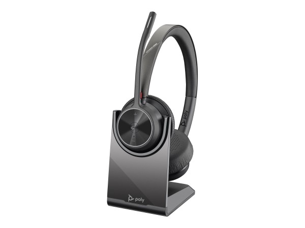 HP Poly Voyager 4320-M Microsoft Teams Certified Headset +BT700 Dongle +Cha 77Z32AA