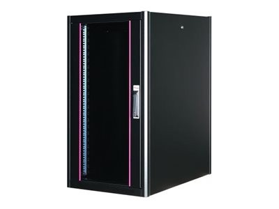 EQUIP EQUIP Serverschrank 19"  22U 600x800mm Glastür   schwarz