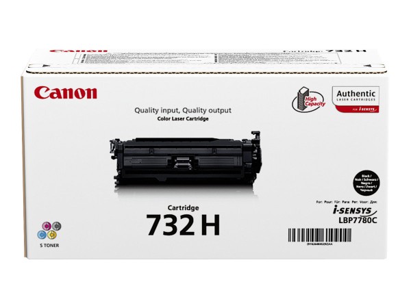 CANON CANON 732 BK H Schwarz Tonerpatrone