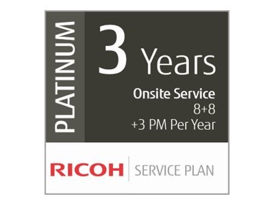 FUJITSU FUJITSU Assurance Program Platinum - Serviceerweiterung - 3 Jahre - Vor-Ort