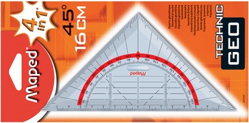 Maped Geodreieck Technic, Hypotenuse: 160 mm