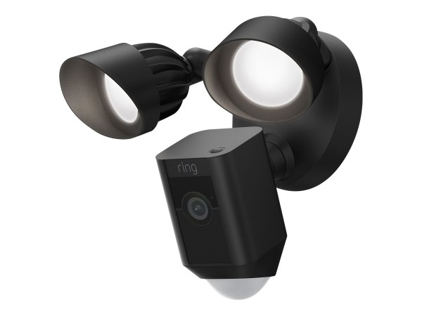 AMAZON Ring Floodlight Cam Wired Plus Outdoor Network Surveillance Camera 8SF1P1-BEU0