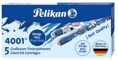 Pelikan Großraum-Tintenpatronen GTP/F/5, königsblau