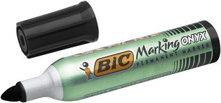 BIC Permanent-Marker Marking Onyx 1482, Rundspitze, schwarz