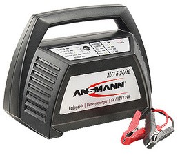 ANSMANN KFZ-Batterieladegerät, 6 / 12 und 24 Volt