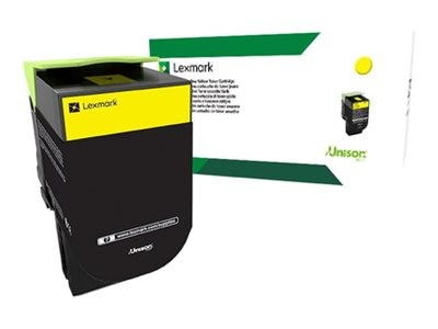 LEXMARK LEXMARK 802SY Gelb Tonerpatrone LCCP, LRP