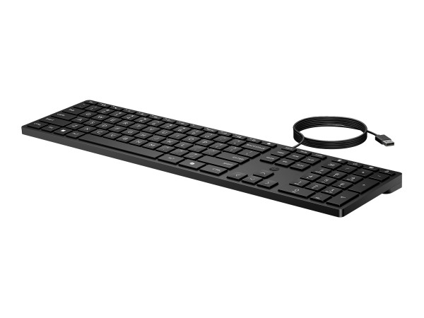 HP Desktop 320K - Tastatur - USB - Schwedisch 9SR37AA#ABS