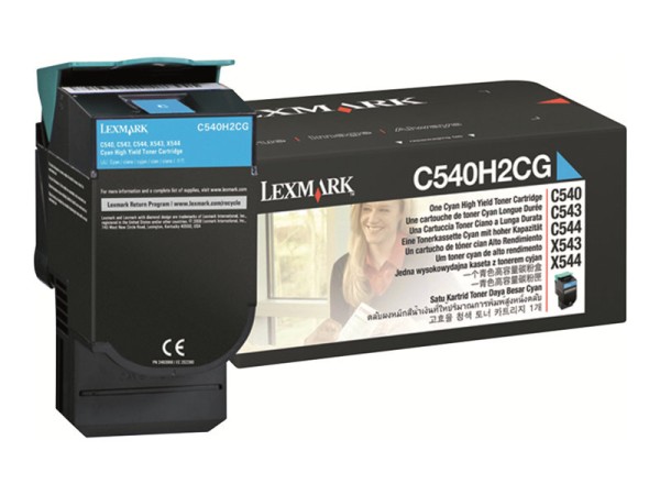 LEXMARK LEXMARK Cyan Tonerpatrone LCCP
