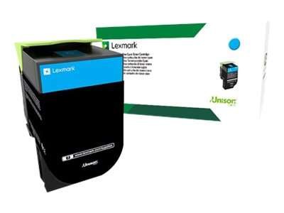 LEXMARK 802SC Cyan Tonerpatrone LCCP, LRP 80C2SC0