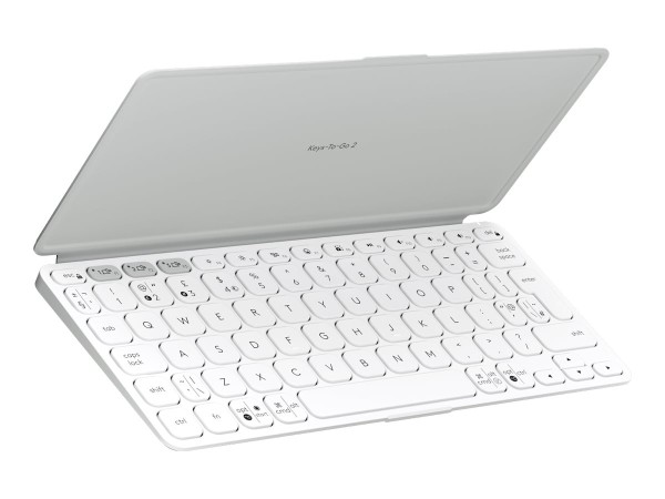 LOGITECH KEYS-TO-GO 2 PALE GREY - US INTL - INTNL-948 920-012985