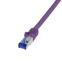 LogiLink Patchkabel Ultraflex, Kat.6A, S/FTP, 15 m, violett