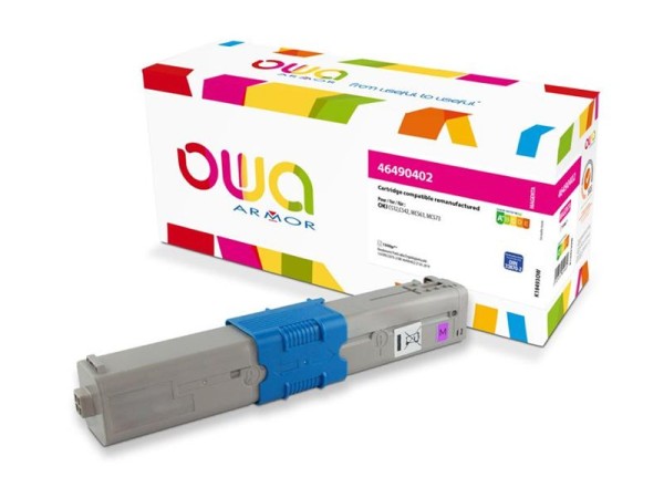 ARMOR ARMOR OWA Toner komp. OKI 46490402 magenta (1500 S.)