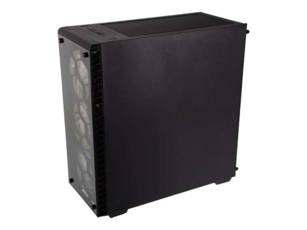 COOLINK Observatory RGB Midi-Tower, Tempered Glass - schwarz Wind OBSERVATORY RGB