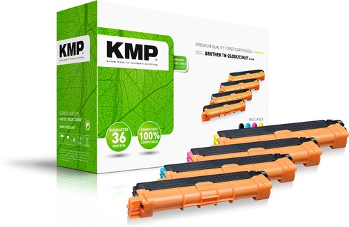 KMP KMP Tonerkartusche ersetzt Brother TN243BK, TN243C, TN243M, TN243Y