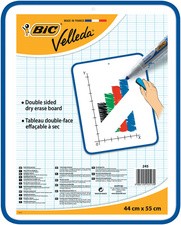 BIC Weißwandtafel Velleda, 2 Seiten, Maße: 300 x 440 mm