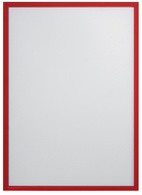 FRANKEN Magnet-Tasche / Dokumentenhalter, DIN A4, rot