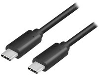 LogiLink USB 3.1 Kabel, USB-C - USB-C Stecker, 1,0 m, weiß