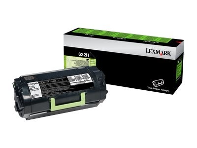 LEXMARK 622H Schwarz Tonerpatrone LCCP, LRP 62D2H00