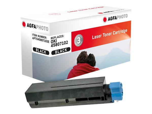 AGFA AGFAPHOTO Schwarz wiederaufbereitet Tonerpatrone