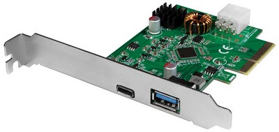 LogiLink USB 3.2 PCI-Express Karte, 2 Port, 10 GBit/Sek.