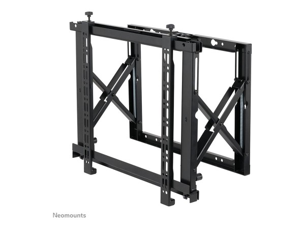 NEOMOUNTS NEOMOUNTS Push-to-Pop-Out Videowall-Wandhalterung für 42-70" Bildschirme - Schwarz