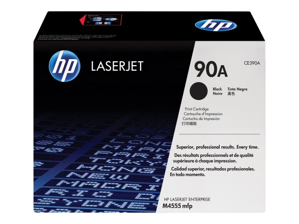 HP HP 90A Schwarz LaserJet Tonerpatrone (CE390A)