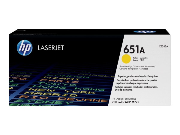 HP HP 651A Gelb LaserJet Tonerpatrone (CE342A)