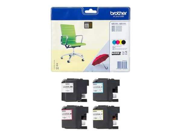 BROTHER LC229XLVALBP Pack BK+CL Blisters LC229XLVALBP