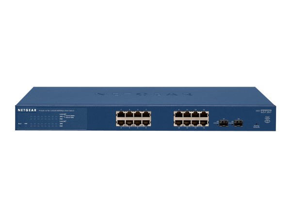 NETGEAR Switch / 16-Port Gigabit Smart Switch mi GS716T-300EUS