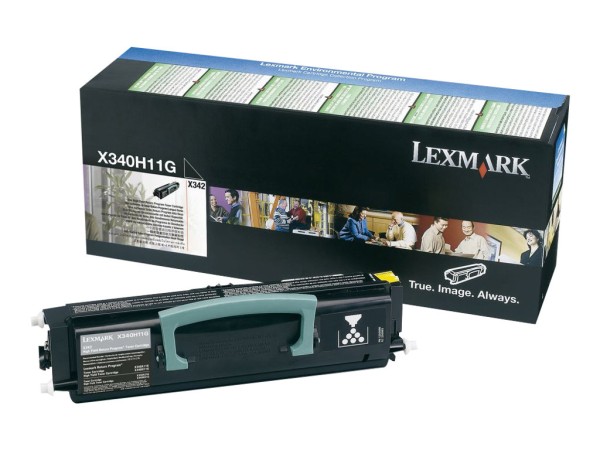 LEXMARK Schwarz Tonerpatrone LRP X340H11G