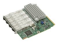 SUPERMICRO SUPERMICRO Add-on Card AOC-MTG-i4S SIOM 4-port 10GbE SFP+ Ethernet