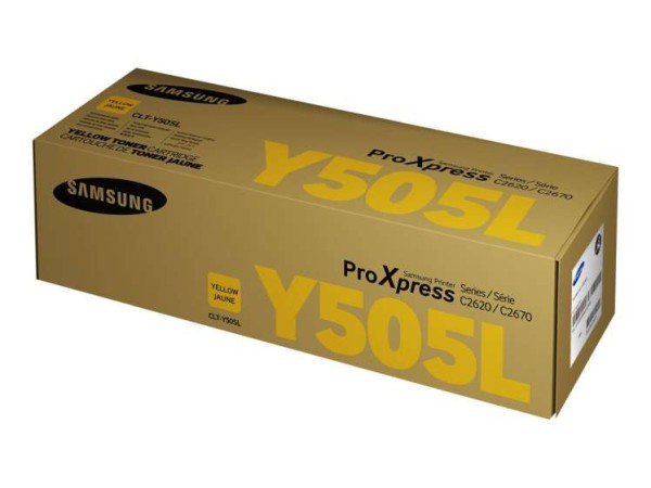 SAMSUNG CLT Y505L Gelb Tonerpatrone CLT-Y505L/ELS