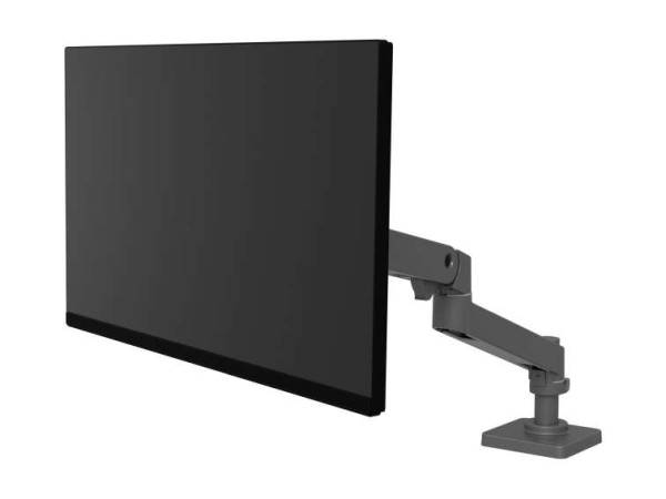 ERGOTRON LX PRO ARM C-KLEMME KURZE STANGE EINZELHALTERUNG SCHWARZ 45-712-292