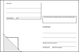 sigel Vordruck "Postkarten", A6 quer, 10 Blatt, im Heft