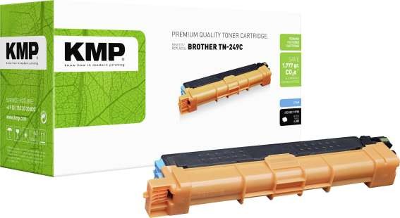 KMP Toner Brother TN-249C cyan 4000 Seiten remanufactured 1273,2003