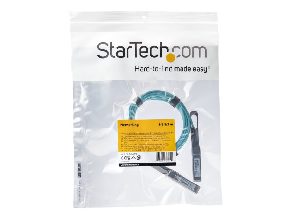 STARTECH.COM Dell EMC AOC-SFP-10G-3M kompatibles SFP+ Modul - 10GBase-AOC - AOCSFP10G3ME