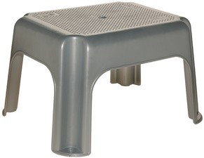 keeeper Tritthocker "tim", Tragkraft: 150 kg, silber-grau