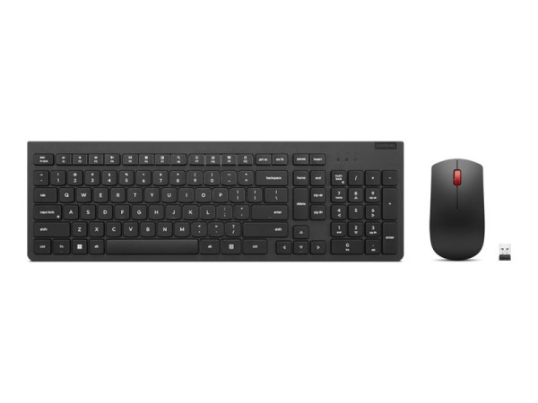 LENOVO Essential Wireless Combo Keyboard & Mouse Gen2 Black German 4X31N50722