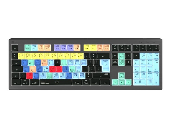 LOGIC-KEYBOARD Cubase/Nuendo Astra 2 UK Mac - Tastatur LKB-CBASE-A2M-UK