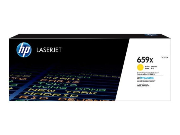 HP 659X - Gelb - Original - LaserJet - Tonerpatrone (W2012X) - für LaserJet W2012X