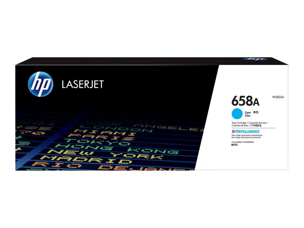 HP HP 658A Cyan LaserJet Toner Cartridge