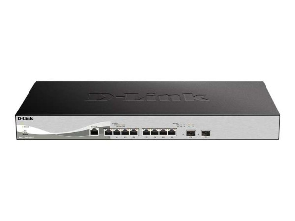 D-LINK 10-Port Smart Managed 10G Switch 2x SFP+, dlink|green 3.0 DXS-1210-10TS/E