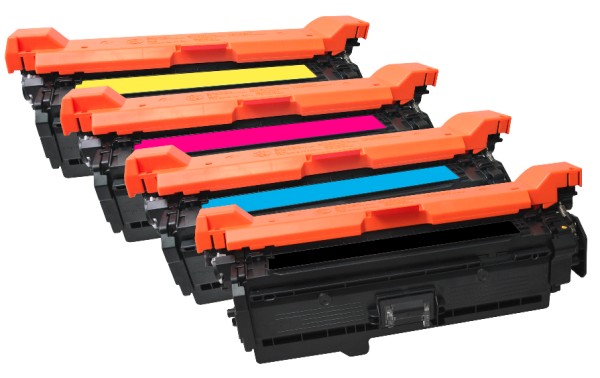 CLOVER CLOVER TECHNOLOGIES Toner HP CLJ 3525   Rainbow Kit             comp. Freecolor