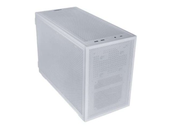 LIAN LI DAN Cases B4 PC-Gehäuse, Micro-ATX - weiß G99.B4W.00