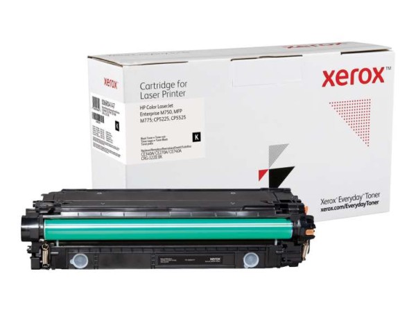 XEROX Everyday - Toner Schwarz - ersetzt HP 651A / 650A / 307A für HP Color 006R04147