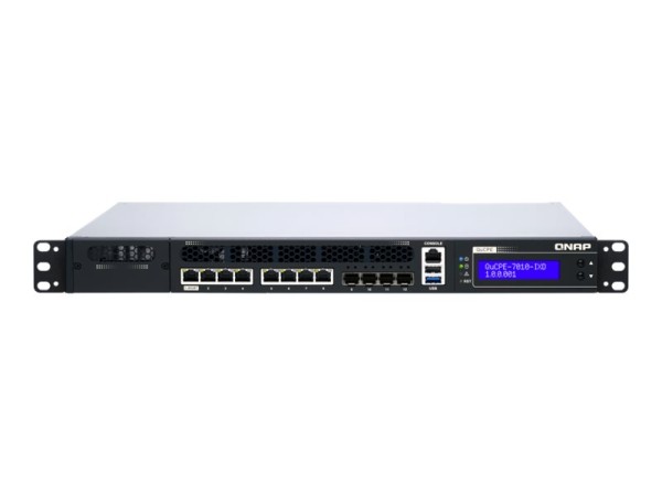 QNAP QuCPE-7010-D2166NT-64GB - Virtualisierungsanwendung - 10 GigE - 1U - R QUCPE-7010-D2166NT-64G