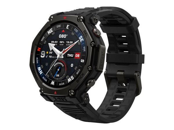 HUAMI TECHNOLOGY Amazfit T-Rex 3 Pro Tactical Black Smartwatch HYROX-Modus W2443EU1N