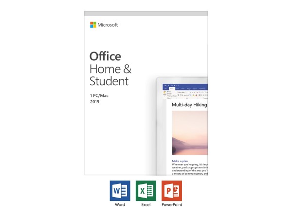 MICROSOFT MICROSOFT Office Home and Student 2019 French EuroZone Medialess P6