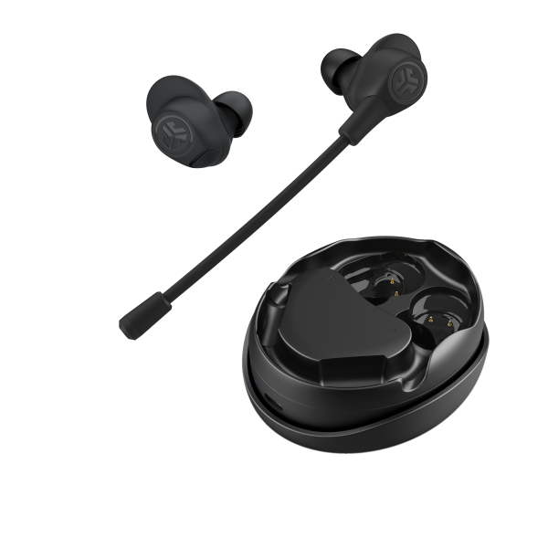 JLAB Work Buds True Wireless Earbuds Black Bluetooth In-Ear-Kopfhörer IEUEBWORKBUDSRBLK82
